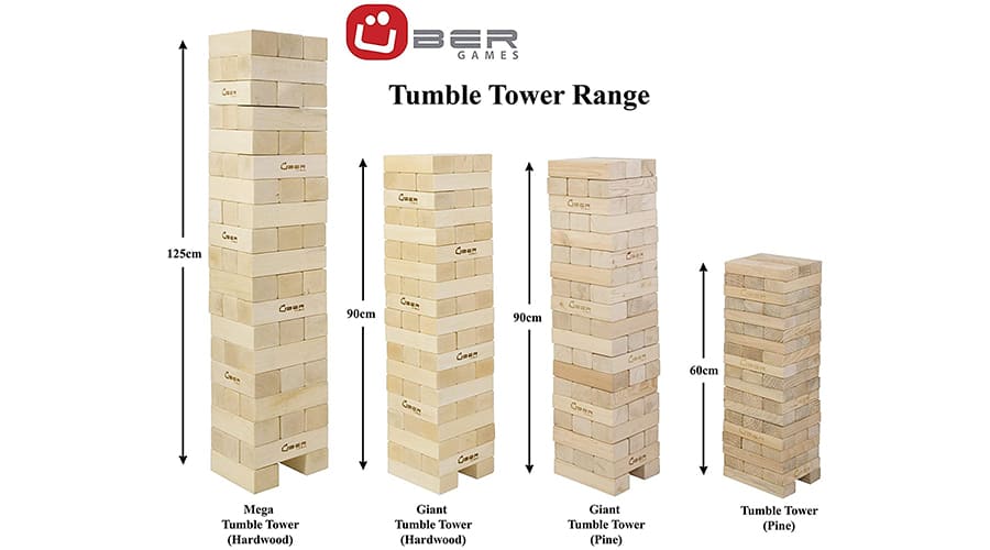 Giant Tumble torre-Pino-se construye a más de 150cm! 